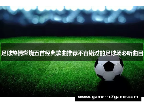 足球热情燃烧五首经典歌曲推荐不容错过的足球场必听曲目