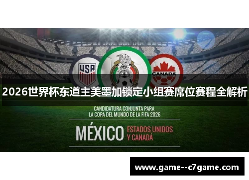 2026世界杯东道主美墨加锁定小组赛席位赛程全解析 2026世界杯东道主美墨加锁定小组赛席位赛程全解析
